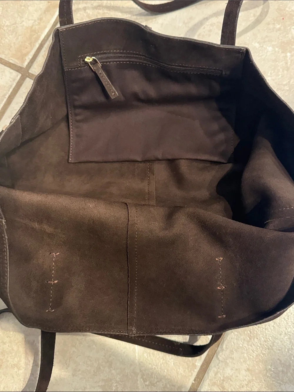 Mango sleek suede